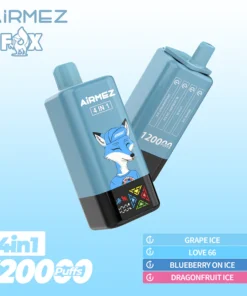 Alternative view of Airmez FOX 120K puffs 4u1