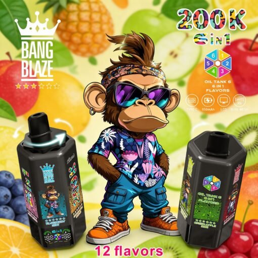 Bang Blaze 200K 6u1 jednokratna e-cigareta