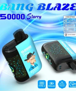 Alternative view of BANG BLAZE 50K  Puffs Starry
