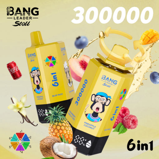 Bang Leader Stoll 300K 6u1 jednokratna e-cigareta - 300 000 povlačenja