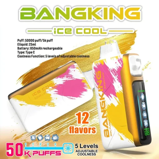 Bang King 50K Ice Cool – podesivo hlađenje