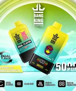 Bang King Dual Flavor 50K Puffs 2U1