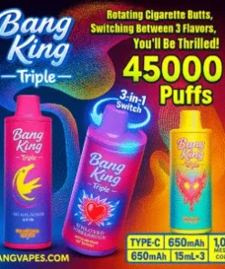 Alternative view of Bang King Triple 45000 Puffs 3u1