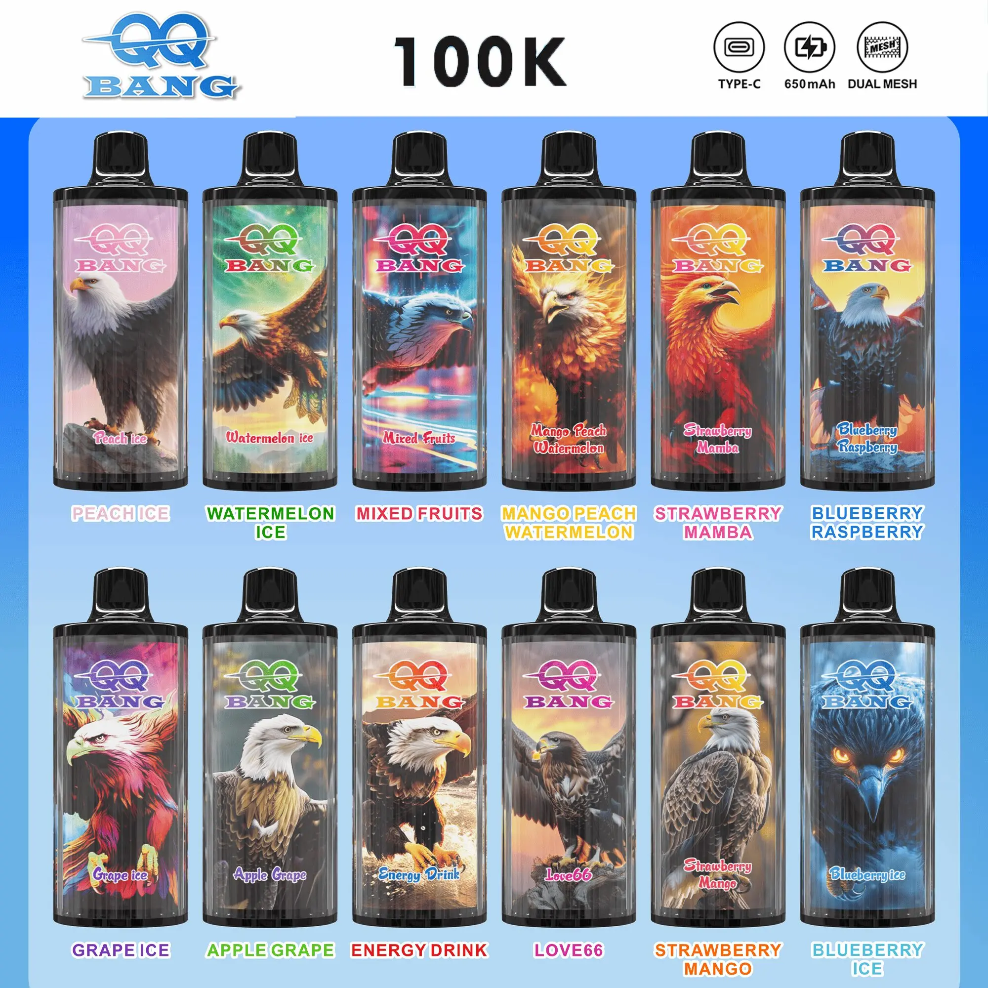 QQ Bang 100K elektronske cigarete