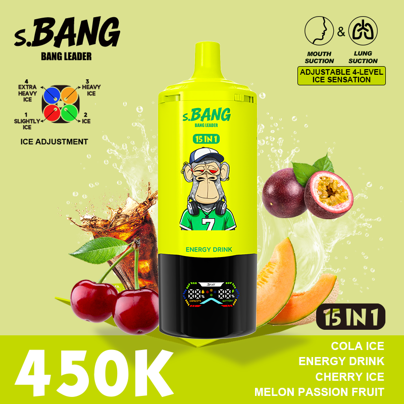 BANG LEADER 450K PUFFS 15w1 - Slika 10