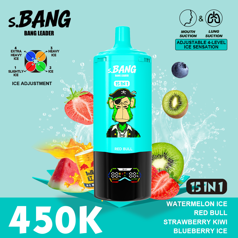 BANG LEADER 450K PUFFS 15w1 - Slika 9
