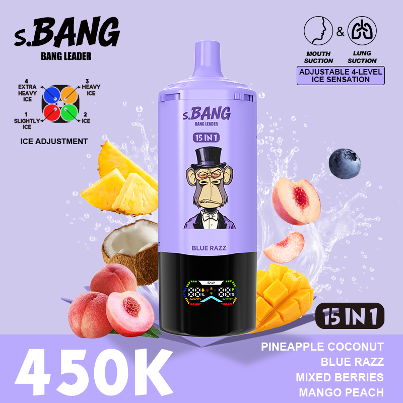 BANG LEADER 450K PUFFS 15w1 - Slika 8