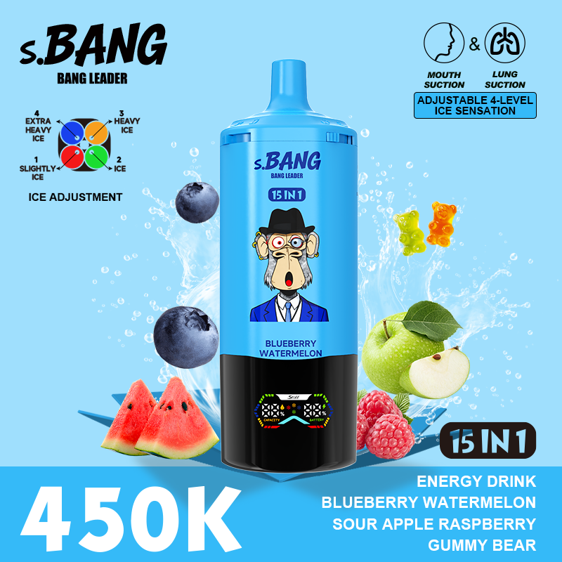 BANG LEADER 450K PUFFS 15w1 - Slika 7