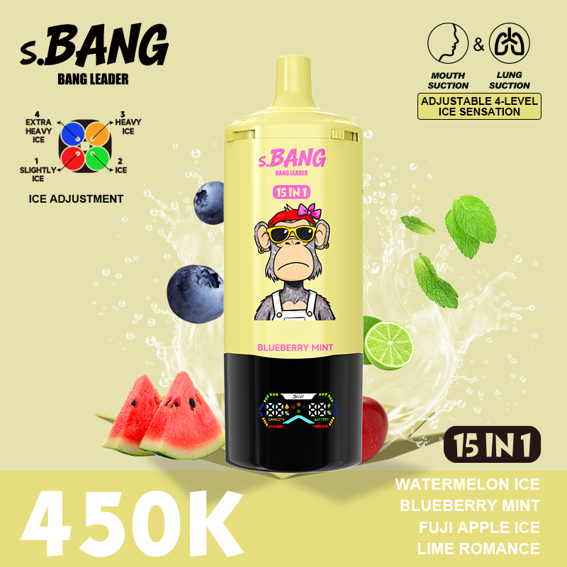 BANG LEADER 450K PUFFS 15w1 - Slika 6