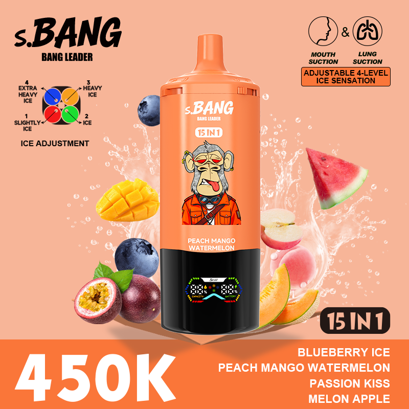 BANG LEADER 450K PUFFS 15w1 - Slika 4
